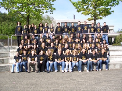 Stufenbild des Abiturjahrgangs 2005